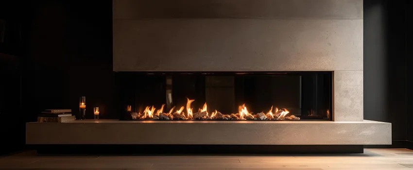 Gas Fireplace Ember Bed Design Services in Redan, Georgia