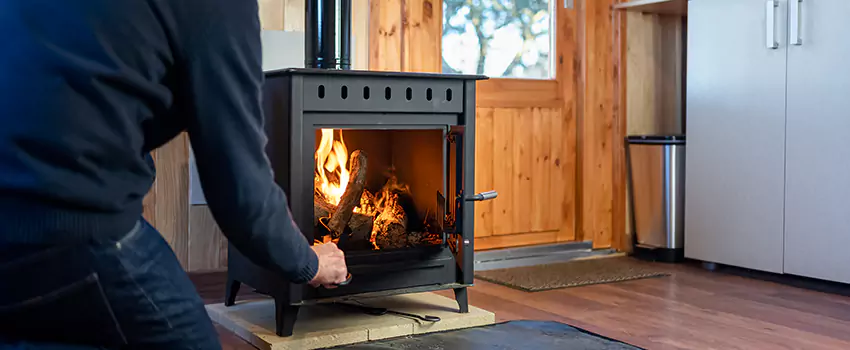 Open Hearth Wood Fireplace Installation in Redan, GA