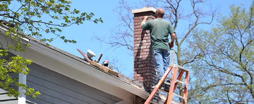 Vinyl and PVC Chimney Flashing Installation in Redan, GA