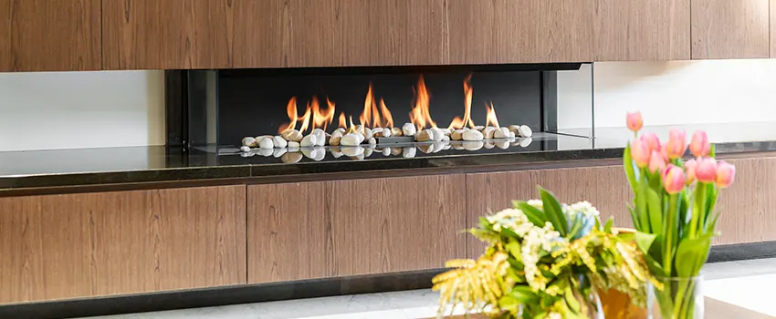 Double-height Fireplace Design Refurbishment in Redan, Georgia